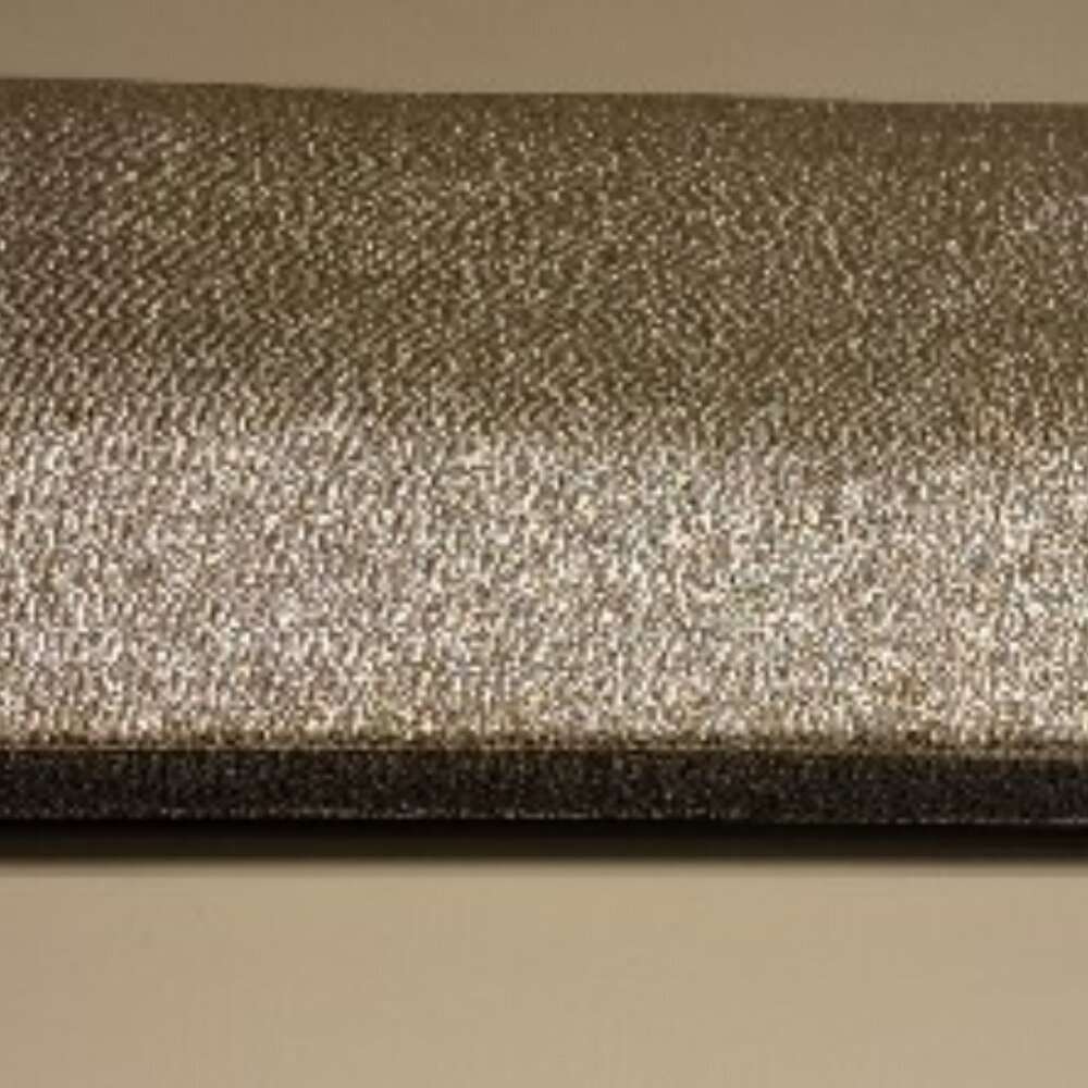 VINTAGE Retro Classic Slate Grey/Shimmer Clutch Casual Fashion Purse